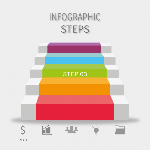 Steps Infographics