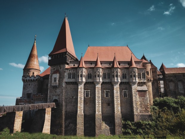 Corvin Castle in Romania