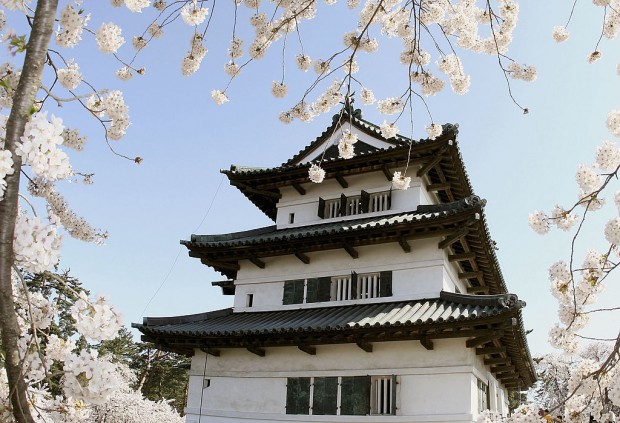 Hirosaki Castle, Hirosaki, Aomori, Japan