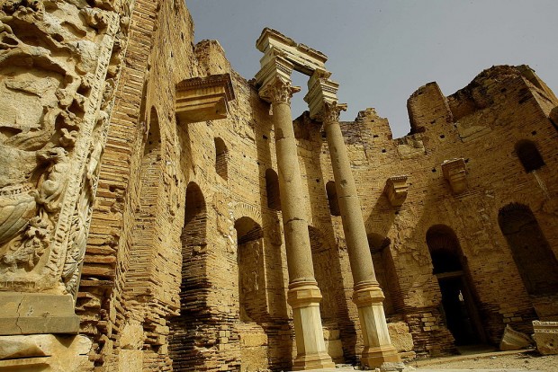 Main Courtyard, Leptis Magna, Libya 