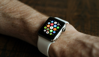 Wrist with smartwatch