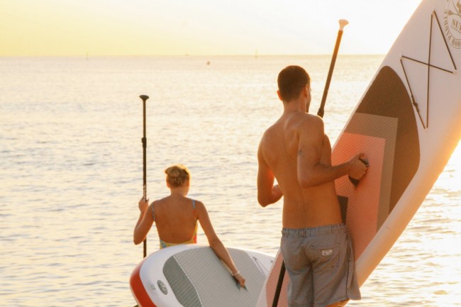 Stand Up Paddleboarding - The Ultimate Travel Workout Activity? 