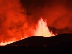 Iceland Volcano Erupts with Lava Show and Massive Smoke Plumes