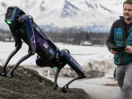 Fairbanks International Airport Welcomes Aurora, The Wildlife Guard Dog Robot