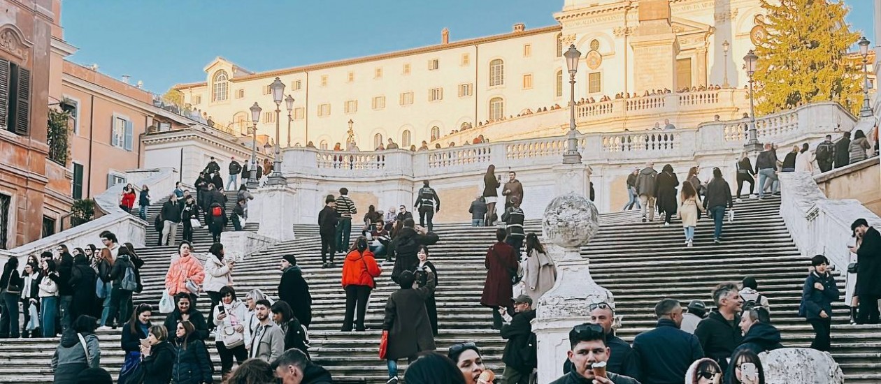 The Spanish Steps, Rome, Italy